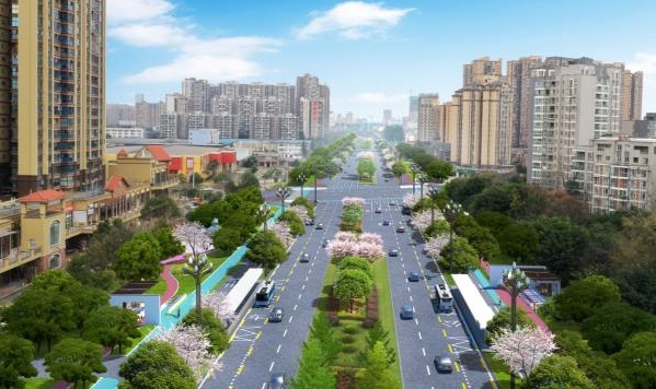 成都市新都区蜀⻰⼤道及地铁3号线沿线智慧交通改造项⽬